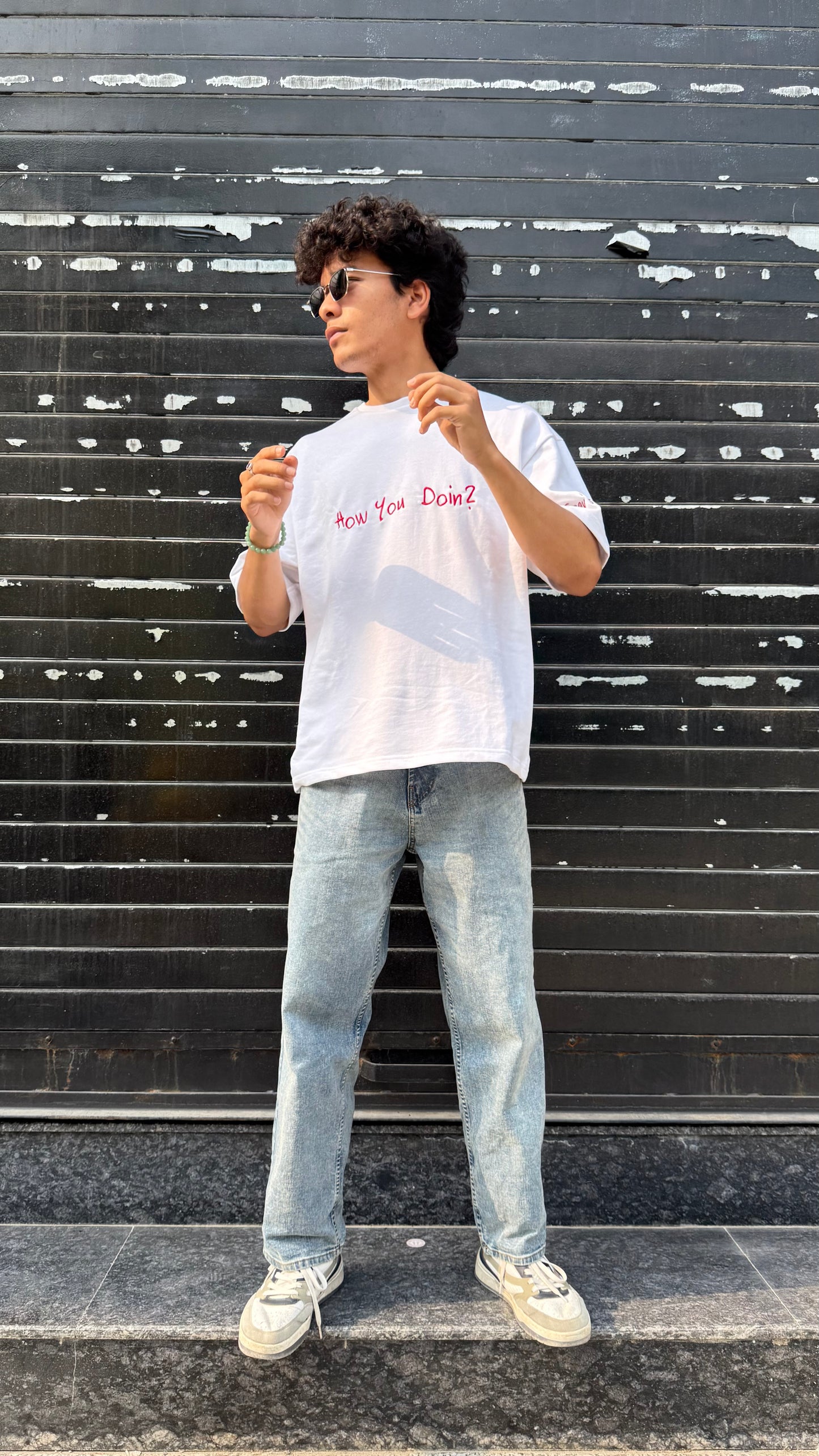 Oversized Embroidery T-Shirt | Unisex fit |JOEY