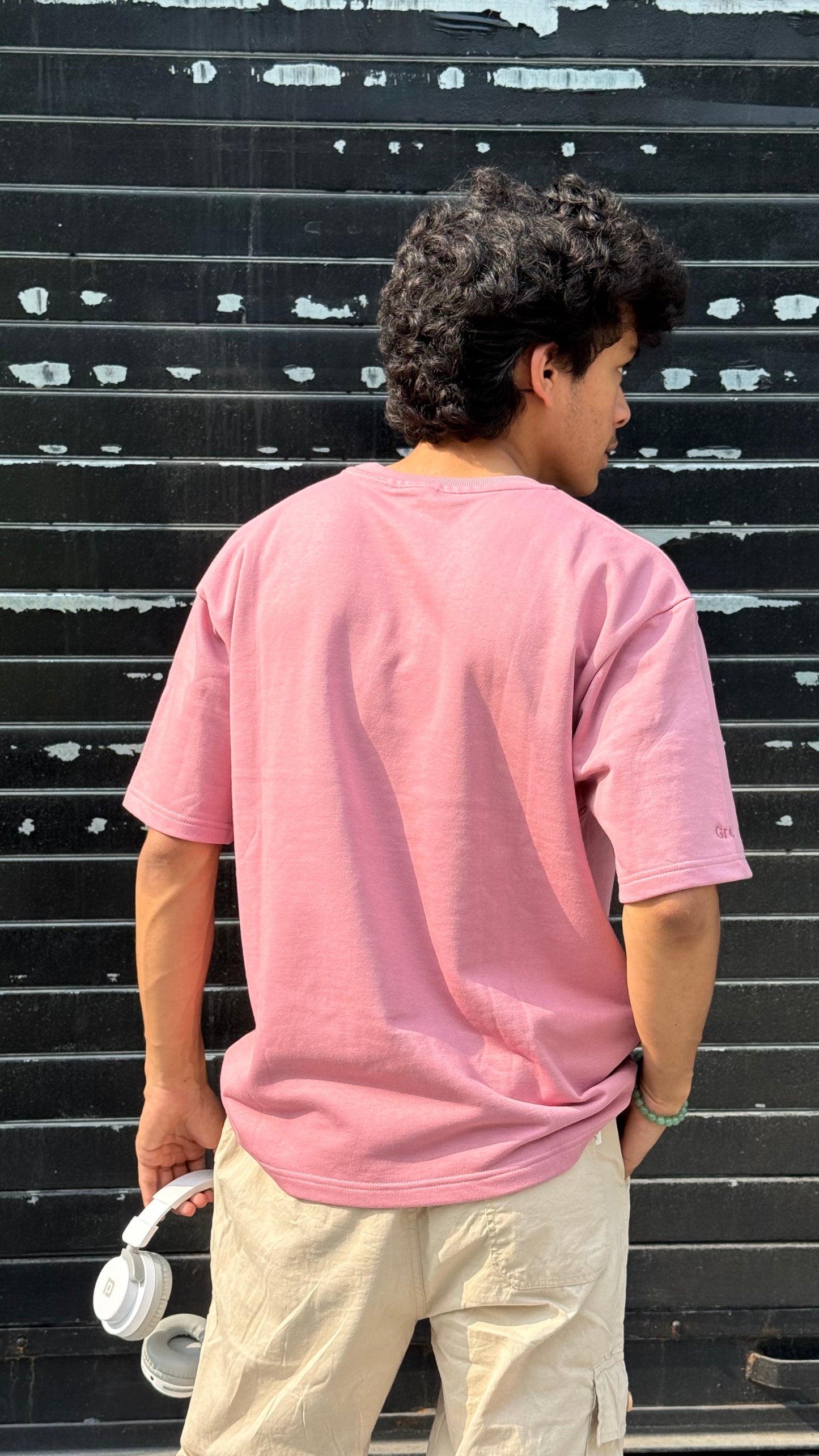 Oversized Embroidery T-Shirt | Unisex fit |RACHEL