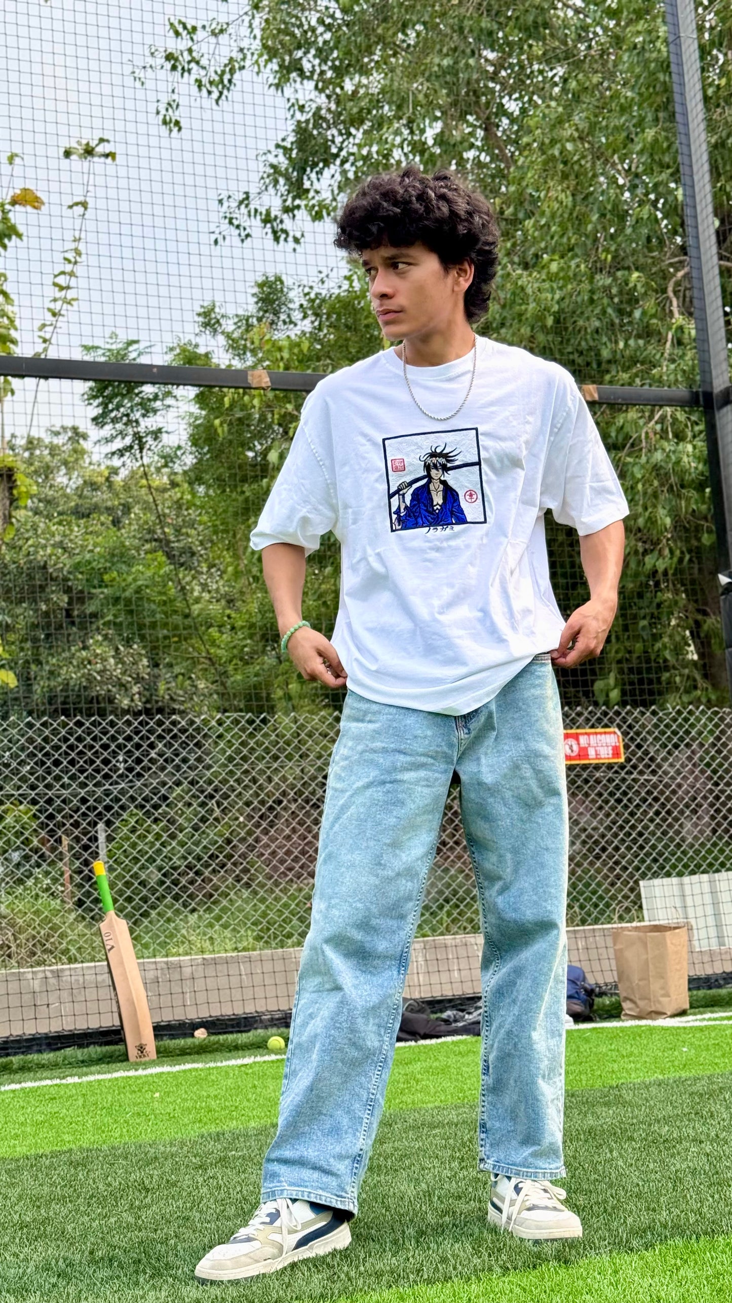 Oversized Embroidery T-Shirt | Unisex fit | YATO